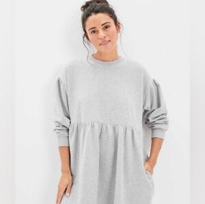 American Eagle Baby Doll long sleeve fleece knit dress - size small